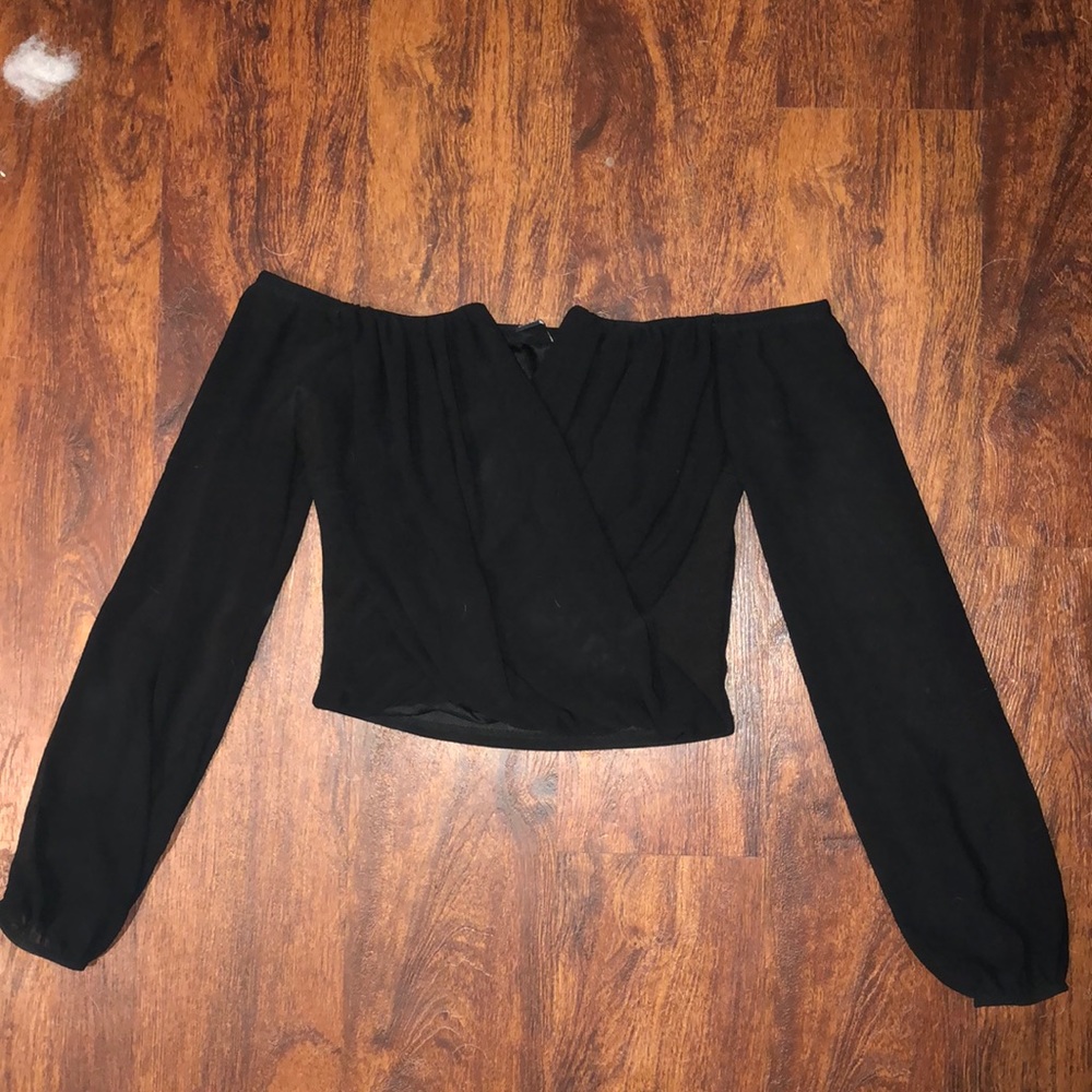 Strapless top